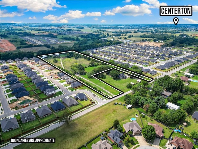 3810 Rainbow Farm Rd, Bentonville, AR 72713 - bird's eye view