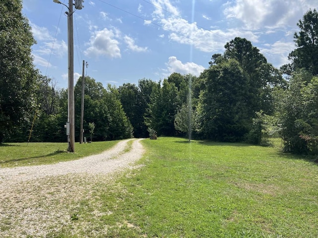 view of road