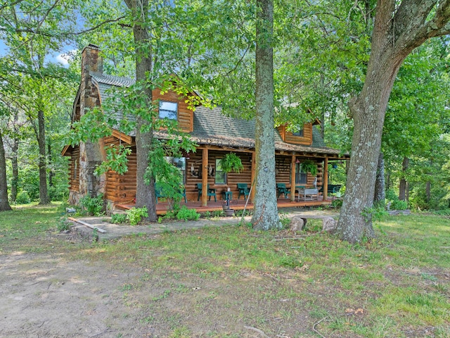 view of cabin