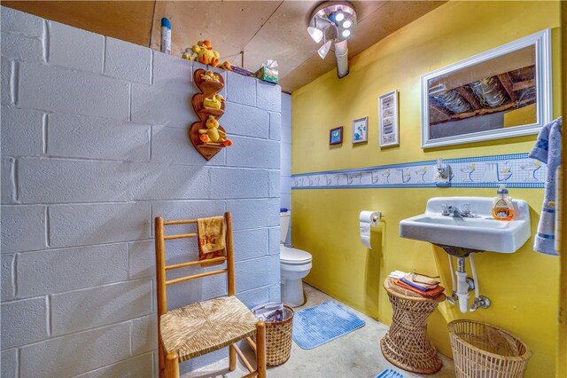 bathroom with toilet