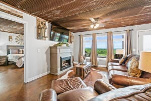 view of living room