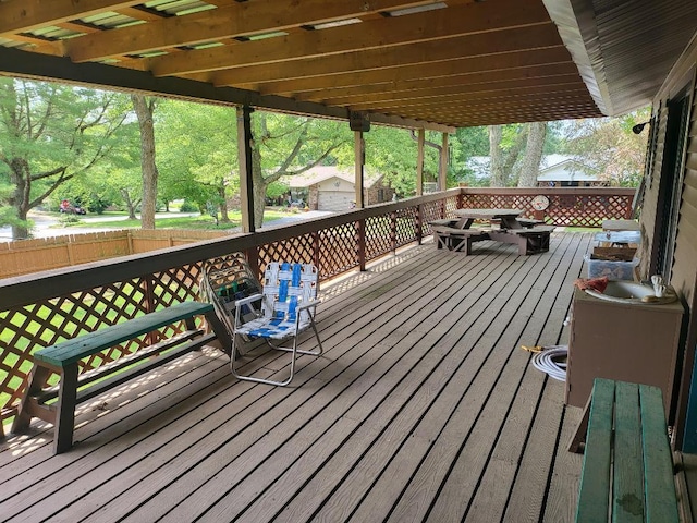 403 Normandy St, Harrison, AR 72601 - view of deck