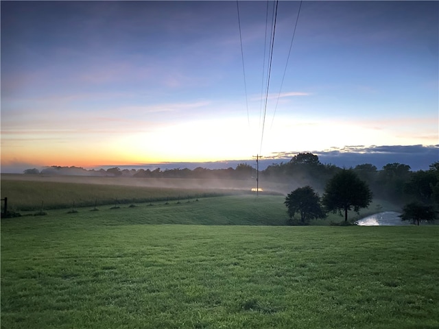 property view of mountains with a rural view