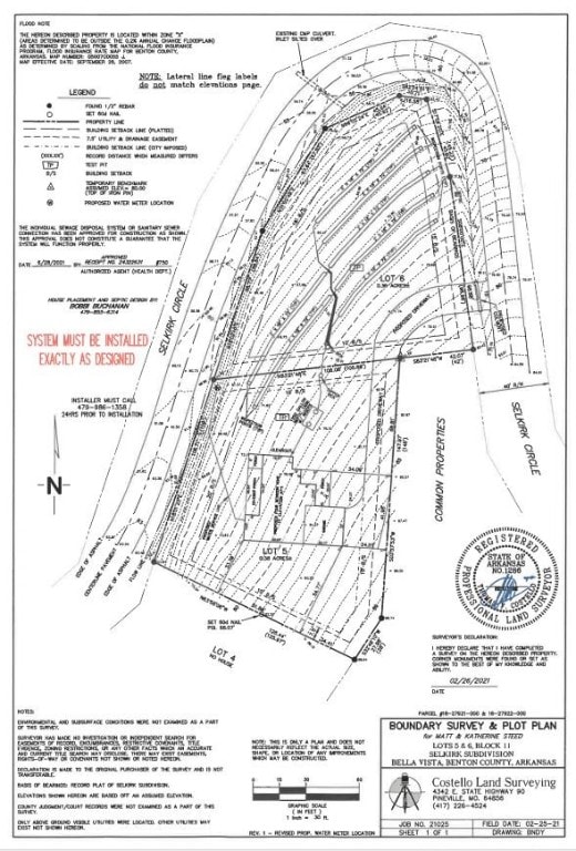 Selkirk Cir, Bella Vista AR, 72715 land for sale