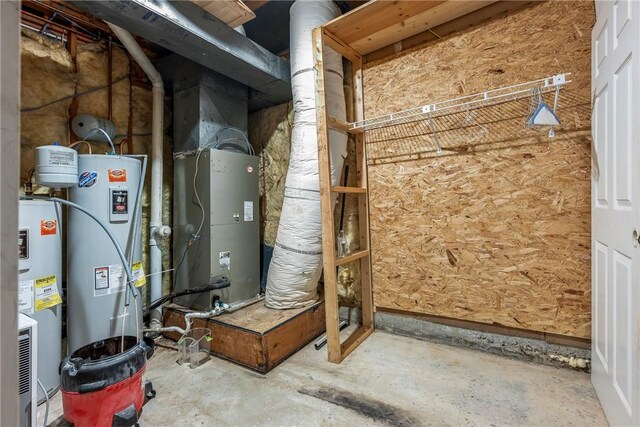 utilities with water heater