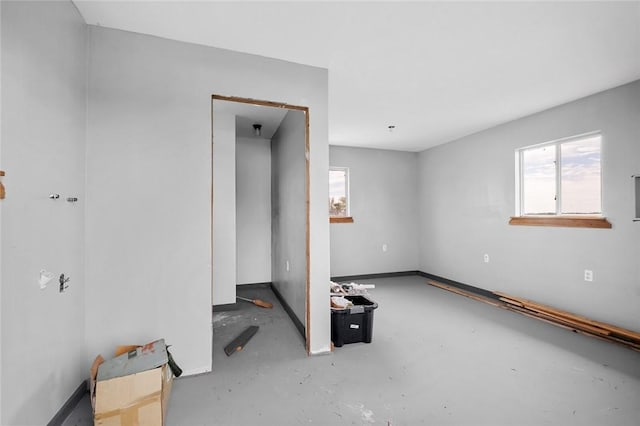 57110 59th Hwy, Kansas, OK 74338 - spare room featuring concrete floors
