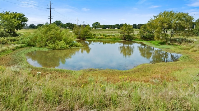 property view of water