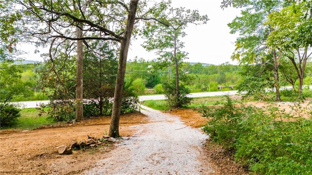 view of road