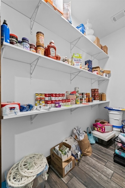 view of pantry