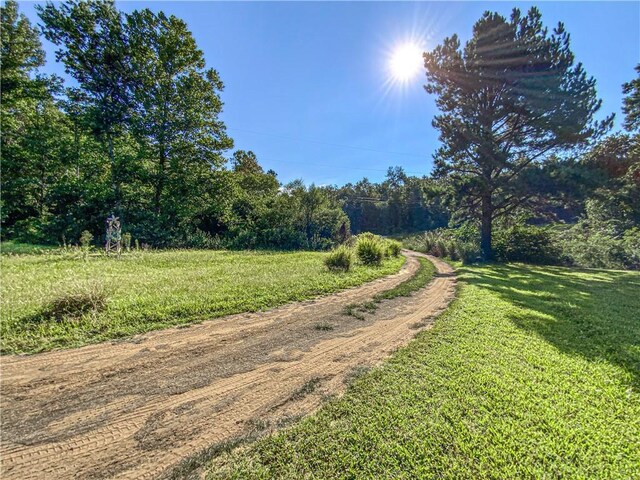 view of road