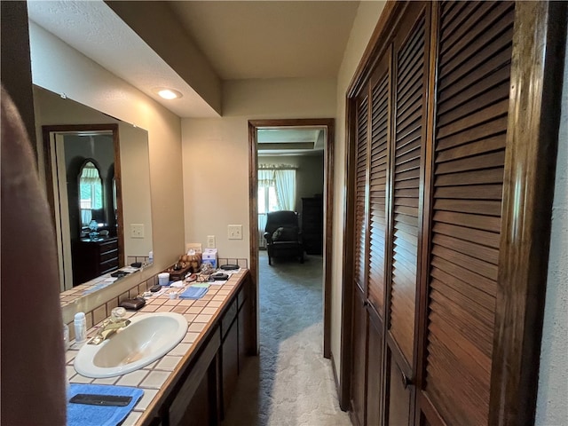 bathroom featuring sink