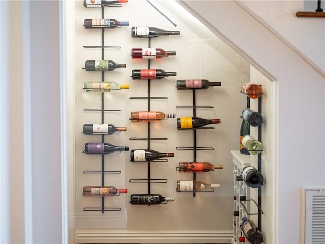 16 W Wimbledon Way, Rogers, AR 72758 - wine area with visible vents and baseboards