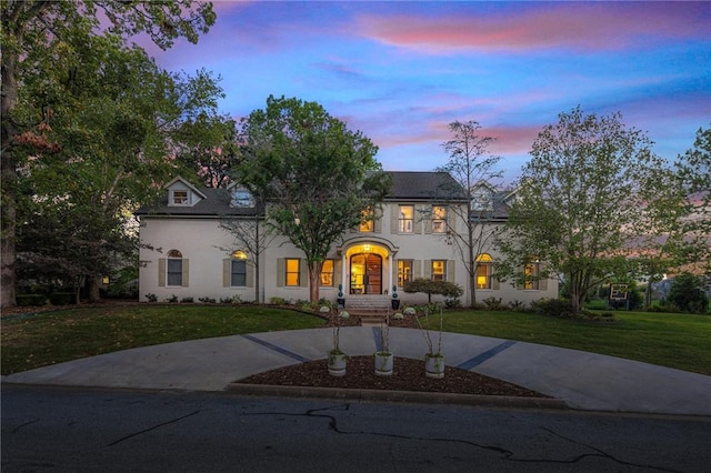 16 W Wimbledon Way, Rogers, AR 72758 - view of front of house with a lawn