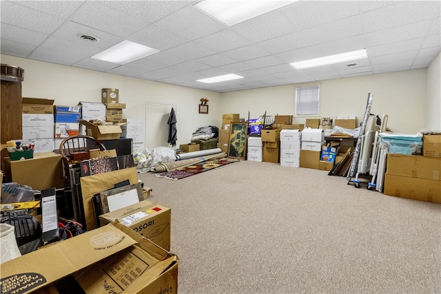 view of storage room