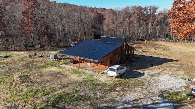 view of rear view of property