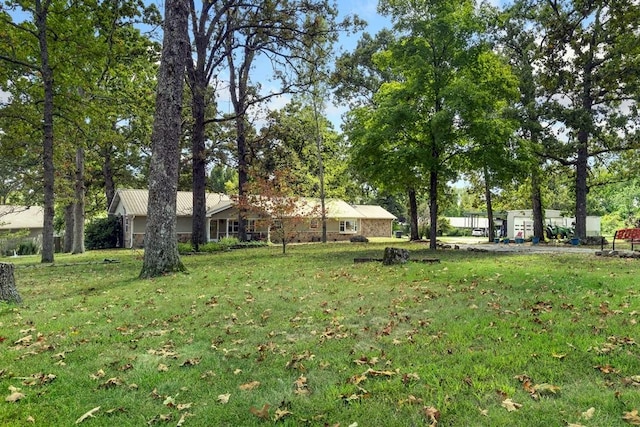 view of yard