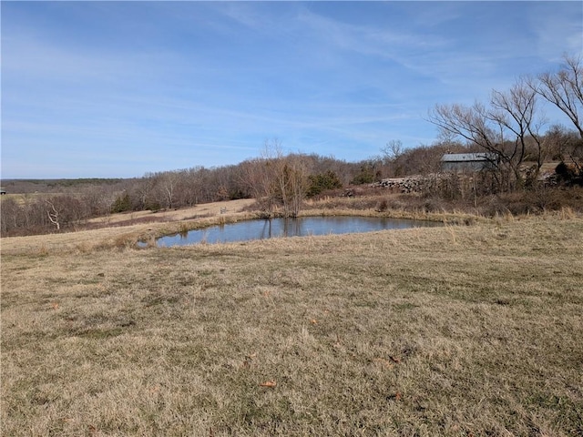 property view of water