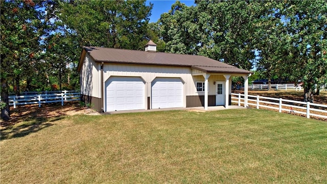 6532 Western Trails Dr, Springdale, AR 72762 - detached garage with fence
