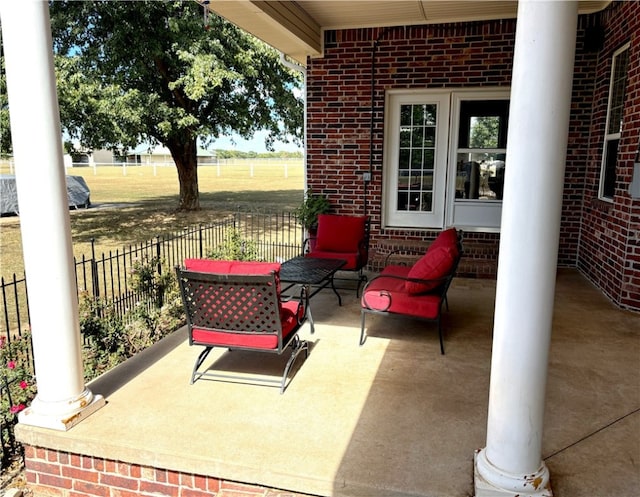 view of patio / terrace