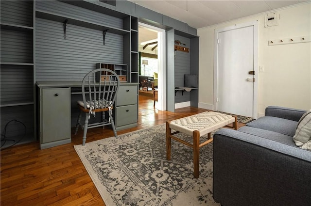 15 Linwood Ave, Eureka Springs, AR 72632 - living room featuring wood finished floors