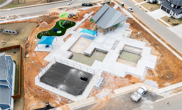 drone / aerial view