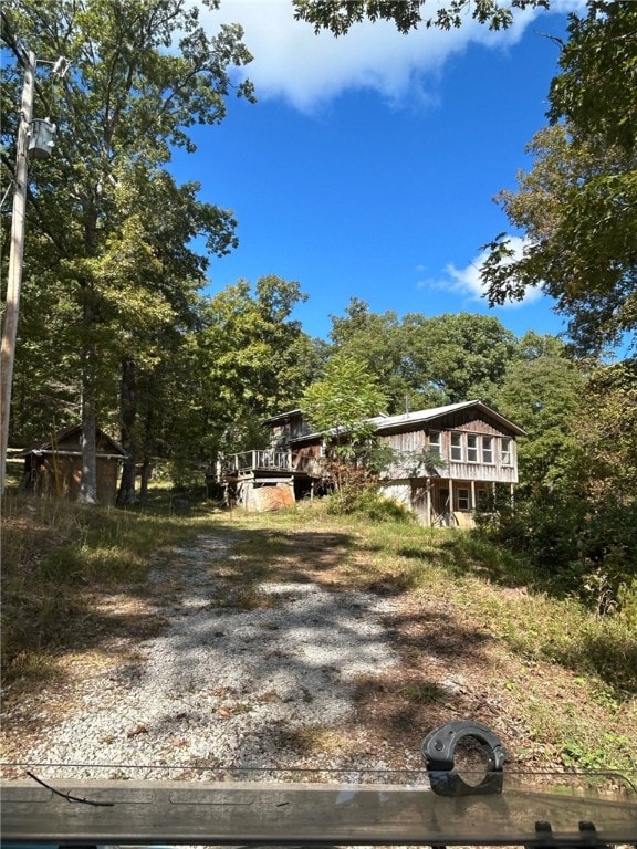 view of front of house