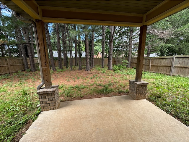 view of patio