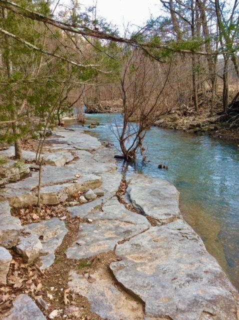 view of water feature