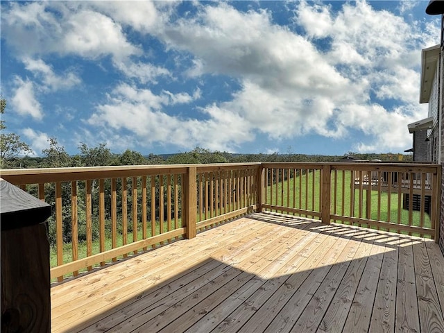 5395 Selah St, Springdale, AR 72764 - view of wooden deck