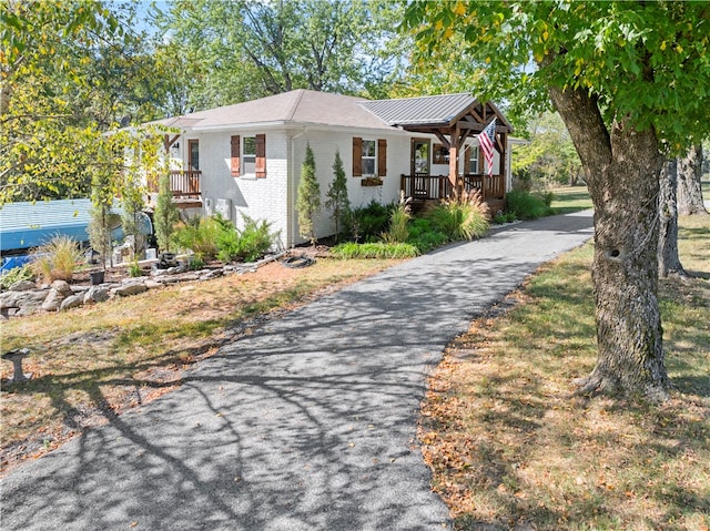 view of bungalow