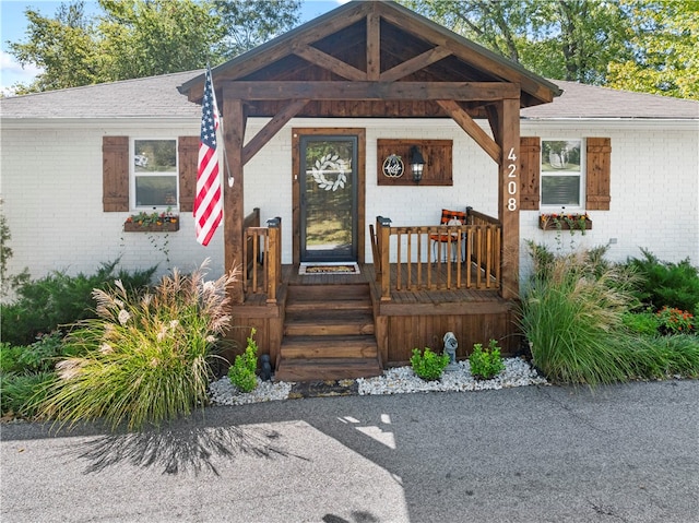 view of entrance to property