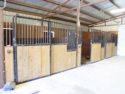 view of stable