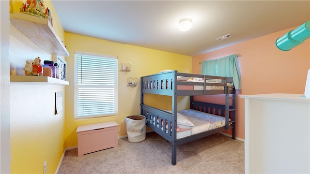 bedroom featuring carpet floors