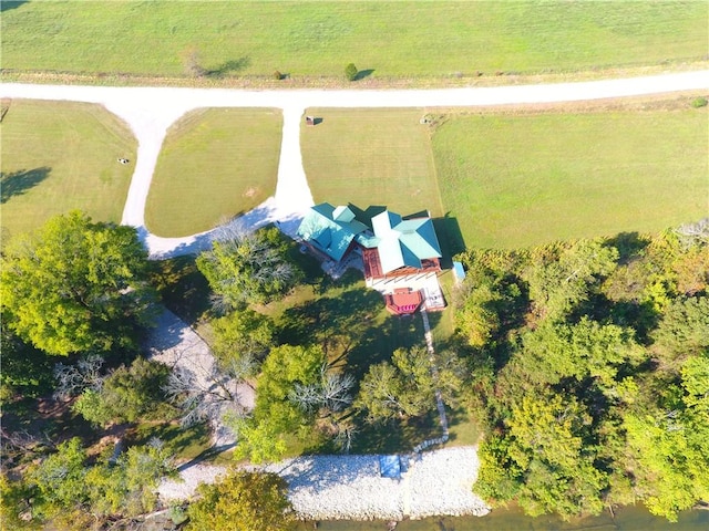 471 Mcphearson Ter, Calico Rock, AR 72519 - drone / aerial view featuring a rural view
