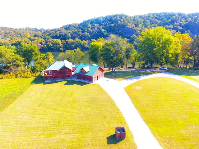 aerial view