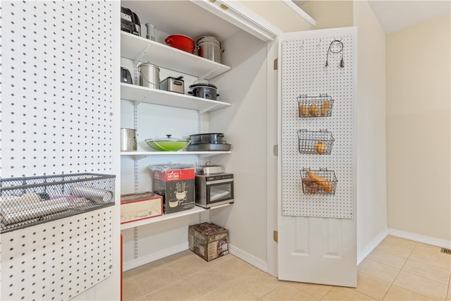 view of pantry