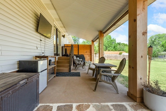 view of patio / terrace