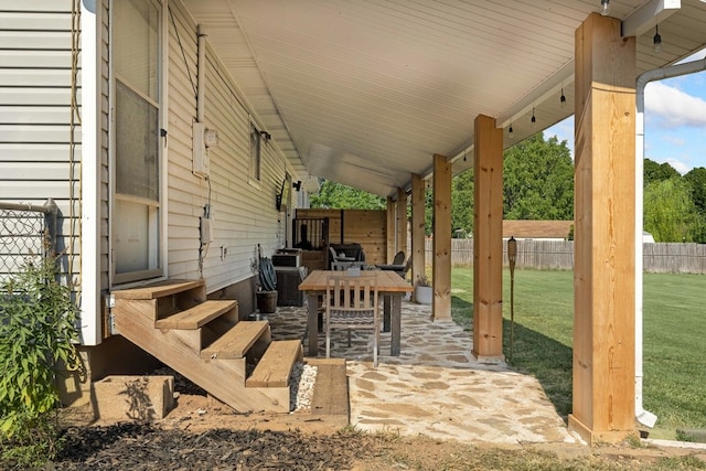 view of patio