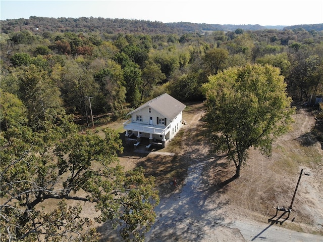 aerial view