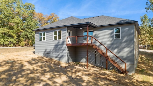 view of rear view of house