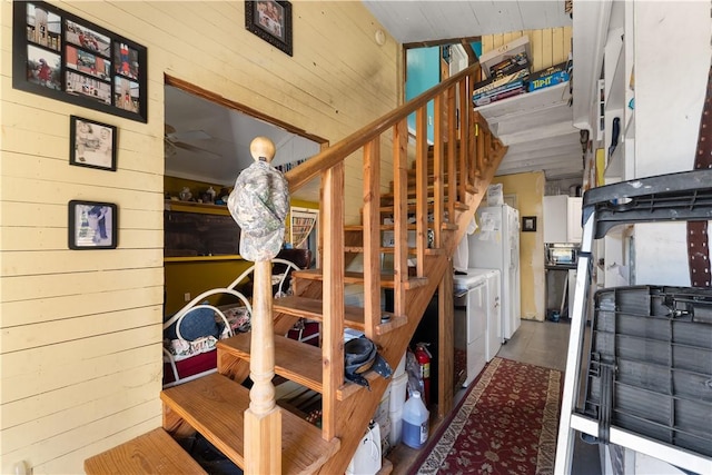 view of storage room