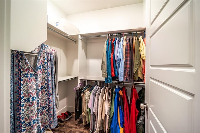 114 Ledgewood, Berryville, AR 72616 - spacious closet with wood finished floors