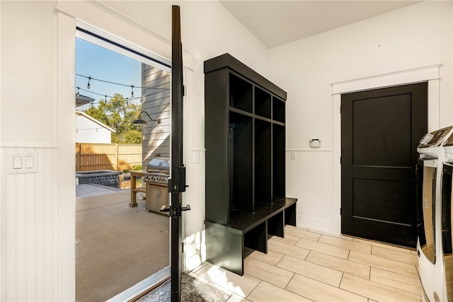 view of mudroom