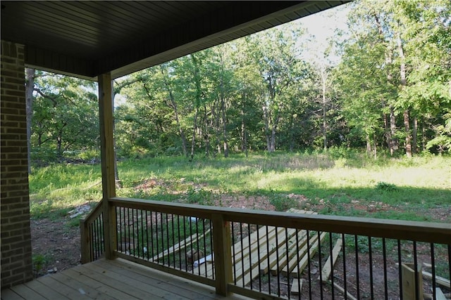 9306 Pleasant Valley Rd, Gentry, AR 72734 - view of wooden deck