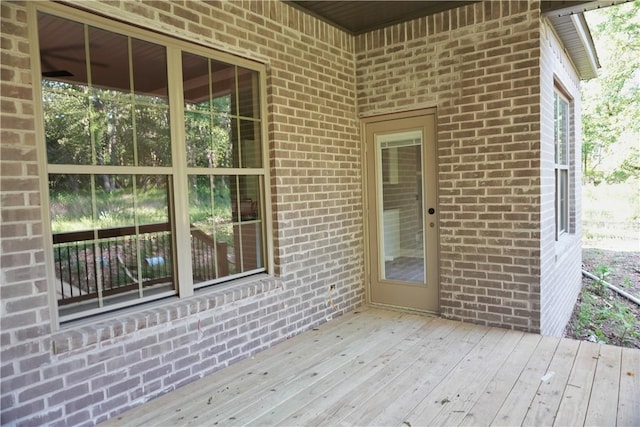 9306 Pleasant Valley Rd, Gentry, AR 72734 - view of wooden terrace