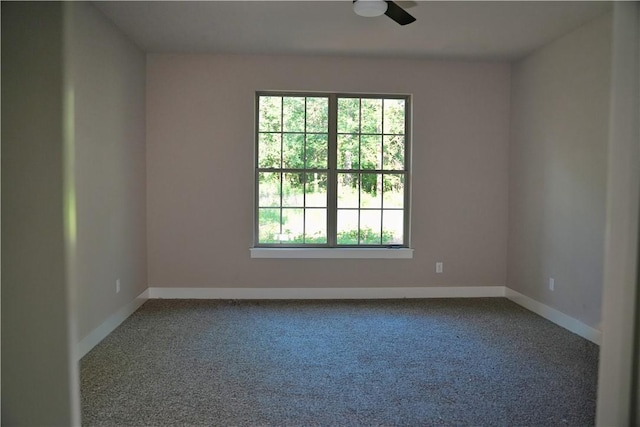 9306 Pleasant Valley Rd, Gentry, AR 72734 - carpeted spare room with ceiling fan and baseboards