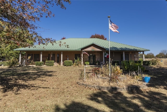 view of front of house