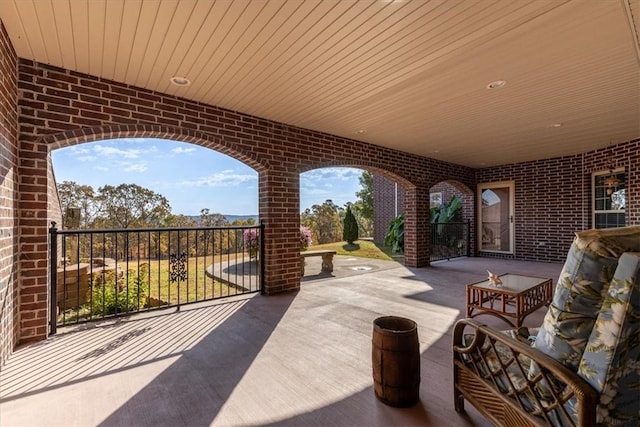 14600 S Mountain, Lowell, AR 72745 - view of patio