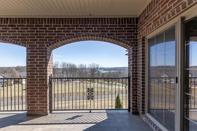 14600 S Mountain, Lowell, AR 72745 - view of patio / terrace featuring a balcony