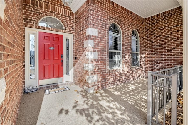 view of entrance to property